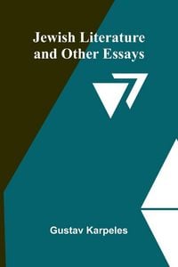 Produktbild: Jewish Literature And Other Essays