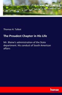 Produktbild: The Proudest Chapter in His Life