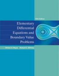 Produktbild: Boyce, W: Elementary Differential Equations and Boundary Val