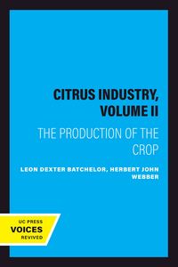Produktbild: The Citrus Industry, Volume II