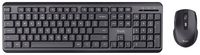 Trust TKM-350 Funk Tastatur, Maus-Set Deutsch, QWERTZ, Windows® Schwarz