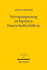 Produktbild: Vertragsanpassung im bipolaren Dauerschuldverh&auml;ltnis