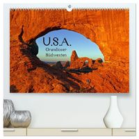 Produktbild: USA - Grandioser S&uuml;dwesten (hochwertiger Premium Wandkalender 2027 DIN A2 quer), Kunstdruck in Hochglanz