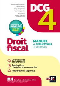 Produktbild: DCG 4 - Droit fiscal - Manuel et applications - 2025-2026