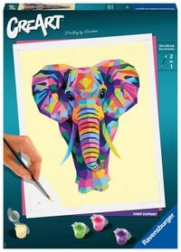 Produktbild: CreArt Adults Trend - Funky Elefant
