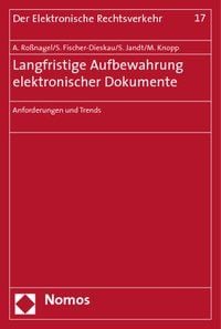 Produktbild: Langfristige Aufbewahrung elektronischer Dokumente