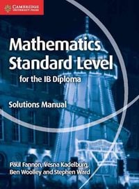 Produktbild: Mathematics Standard Level for the IB Diploma