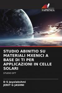 Produktbild: Studio Abinitio Su Materiali Mxenici a Base Di Ti Per Applicazioni in Celle Solari