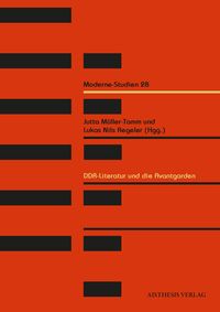 Produktbild: DDR-Literatur und die Avantgarden