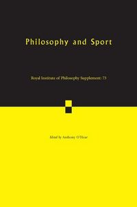 Produktbild: Philosophy and Sport