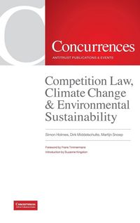 Produktbild: Competition Law, Climate Change & Environmental Sustainability