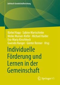 Produktbild: Individuelle F&ouml;rderung und Lernen in der Gemeinschaft