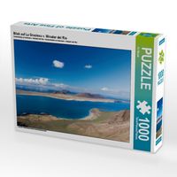 Produktbild: CALVENDO Puzzle Blick auf La Graciosa v. Mirador del Rio | 1000 Teile Lege-Gr&ouml;&szlig;e 64x48cm Foto-Puzzle f&uuml;r gl&uuml;ckliche Stunden