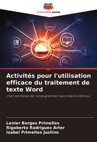 Produktbild: Activit&eacute;s pour l'utilisation efficace du traitement de texte Word