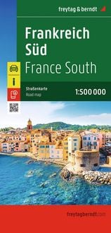Produktbild: Frankreich S&uuml;d, Stra&szlig;enkarte 1:500.000, freytag & berndt