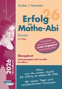 Produktbild: Erfolg im Mathe-Abi 2026 Hessen Grundkurs Pr&uuml;fungsaufgaben 2021 bis 2025