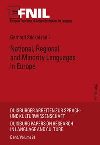 Bild vom Artikel National, Regional and Minority Languages in Europe vom Autor 