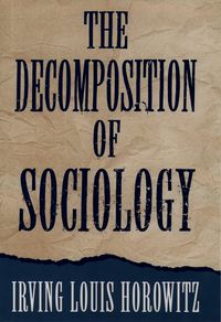 Produktbild: The Decomposition of Sociology
