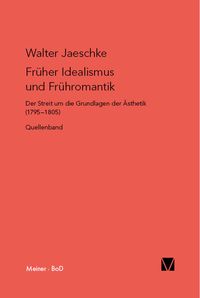 Produktbild: Fr&uuml;her Idealismus und Fr&uuml;hromantik