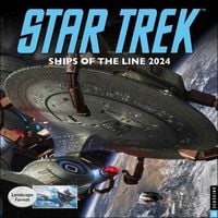 Produktbild: Mtv/Viacom: Star Trek: Ships of the Line 2024 Wall Calendar
