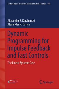 Produktbild: Dynamic Programming for Impulse Feedback and Fast Controls