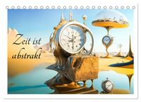 Produktbild: Zeit ist abstrakt (Tischkalender 2026 DIN A5 quer), CALVENDO Monatskalender