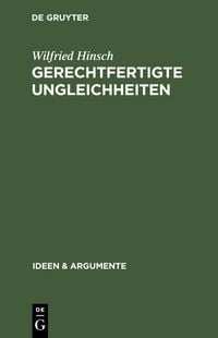 Produktbild: Gerechtfertigte Ungleichheiten