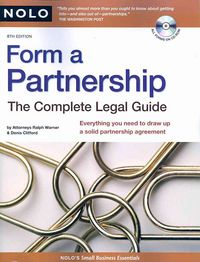Produktbild: Form a Partnership: The Complete Legal Guide