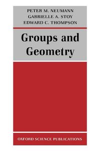 Produktbild: Groups and Geometry