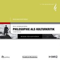 Produktbild: Philosophie als Kulturkritik