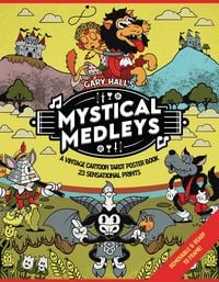Produktbild: Mystical Medleys: A Vintage Cartoon Tarot Poster Book