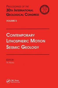 Produktbild: Contemporary Lithospheric Motion Seismic Geology