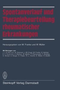 Produktbild: Spontanverlauf und Therapiebeurteilung rheumatischer Erkrankungen