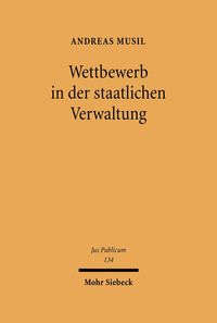Produktbild: Wettbewerb in der staatlichen Verwaltung