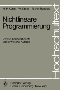 Produktbild: Nichtlineare Programmierung