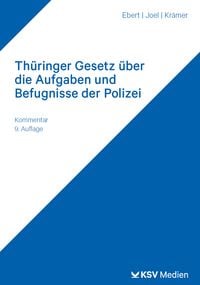 Produktbild: Th&uuml;ringer Gesetz &uuml;ber die Aufgaben und Befugnisse der Polizei