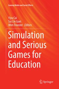 Produktbild: Simulation and Serious Games for Education