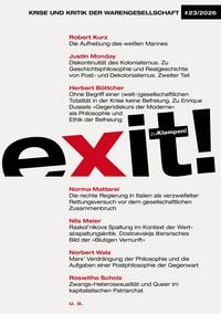 Produktbild: Exit! Krise und Kritik der Warengesellschaft 23/2026