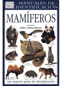 Produktbild: Mam&iacute;feros : manuales de identificaci&oacute;n