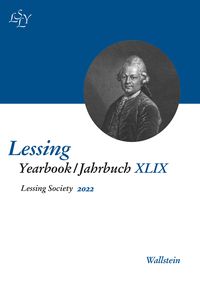 Produktbild: Lessing Yearbook/Jahrbuch XLIX, 2022