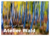 Produktbild: Atelier Wald - gemalt mit Licht (Wandkalender 2026 DIN A2 quer), CALVENDO Monatskalender