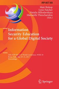 Produktbild: Information Security Education for a Global Digital Society