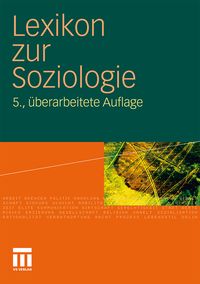 Produktbild: Lexikon zur Soziologie