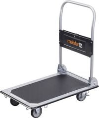 Produktbild: Meister Werkzeuge 8985530 Plattformwagen klappbar, mit Ablagefach Stahl Traglast (max.): 150 kg