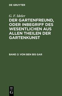 Produktbild: Von Ben bis Gar