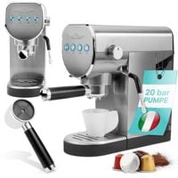 Produktbild: Profi Cook PC-ES/KA 1265 inox Espressomaschine Edelstahl Fassungsverm&ouml;gen Tassen=2 mit Milchaufsch&auml;umd&uuml;se