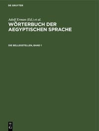 Produktbild: Die Bellegstellen, Band 1