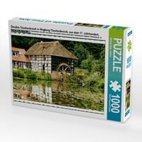 Produktbild: CALVENDO Puzzle &Ouml;lm&uuml;hle T&uuml;schenbroich in Wegberg-T&uuml;schenbroich, aus dem 17. Jahrhundert, heute ein Atelier | 1000 Teile Lege-Gr&ouml;&szlig;e 64x48cm Foto-Puzzle f&uuml;r gl&uuml;ckliche Stunden