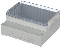 Produktbild: Bopla REGLOCARD RCP 3100 Wand-Geh&auml;use 296 x 261 x 132.5 ABS, Polycarbonat Hellgrau 1St.