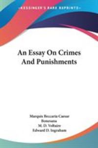 Produktbild: An Essay On Crimes And Punishments